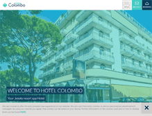 Tablet Screenshot of hotelcolombo.info