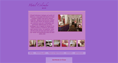 Desktop Screenshot of hotelcolombo.it